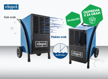 INDUSTRIJSKI RAZVLAŽEVALNIK ZRAKA -SCHEPPACH DH6000X