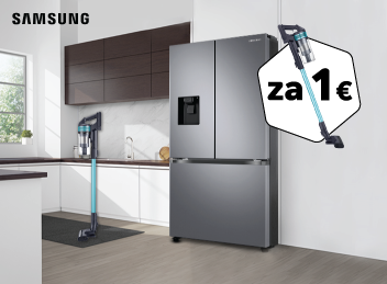 Sesalnik SAMSUNG za 1 EUR ob nakupu hladilnika 