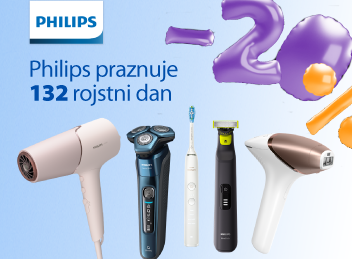 20 % popusta na izbrane izdelke Philips
