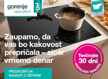 Preizkusite indukcijsko kuhališče brez skrbi