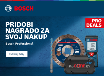 Izberite orodje Bosch in prejmite darilo
