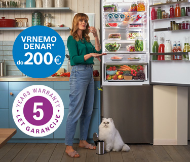 vračilo 100 eur bosch hladilnik