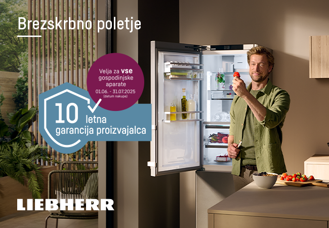 Liebherr 10 letna garancija
