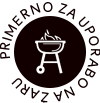 Izdelek je primeren tudi za uporabo na žaru. Več na www.merkur.si/maku