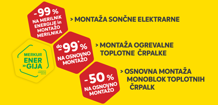 Velika jesenska AKCIJA MERKUR ENERGIJA!