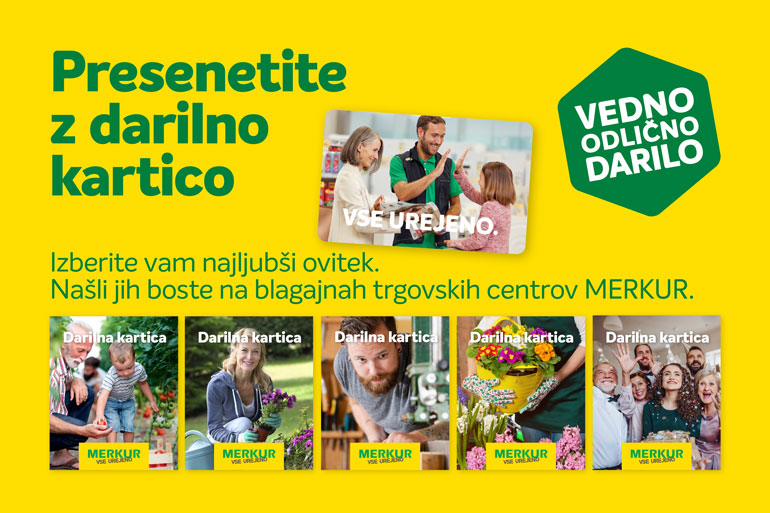 Merkurjeva darilna kartica